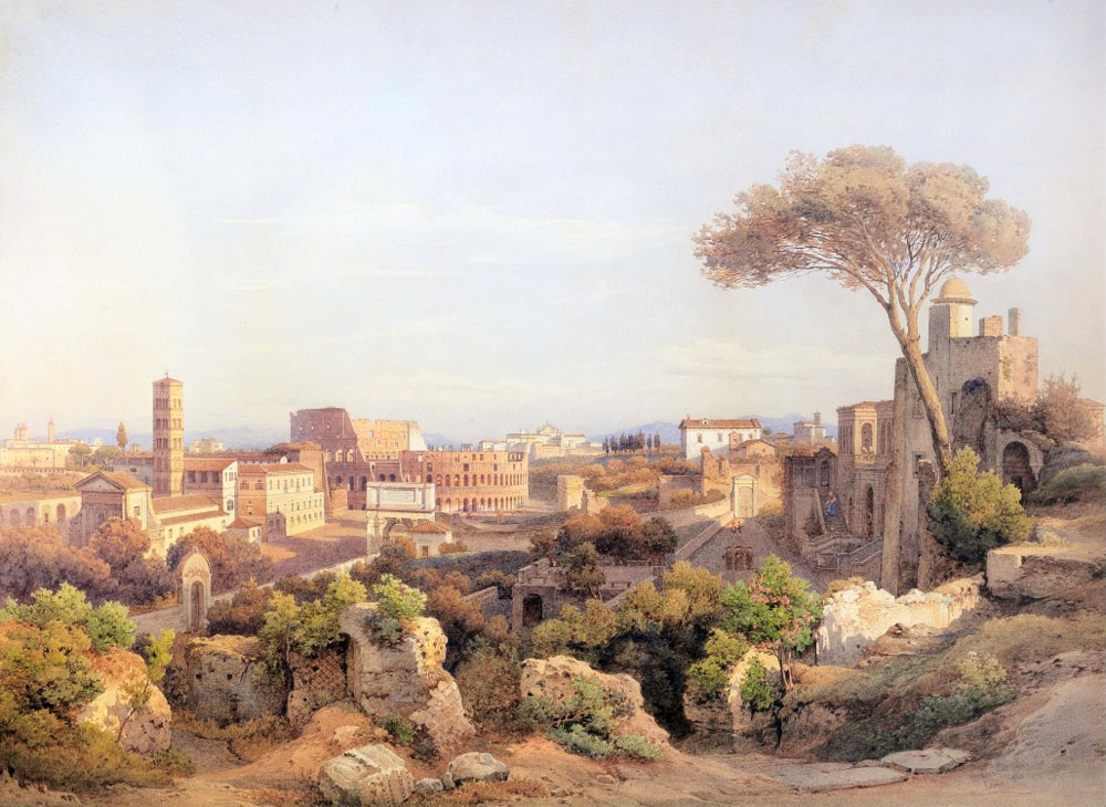 Salomon Corrodi,Forum romain (1845-1875, date indéterminée)